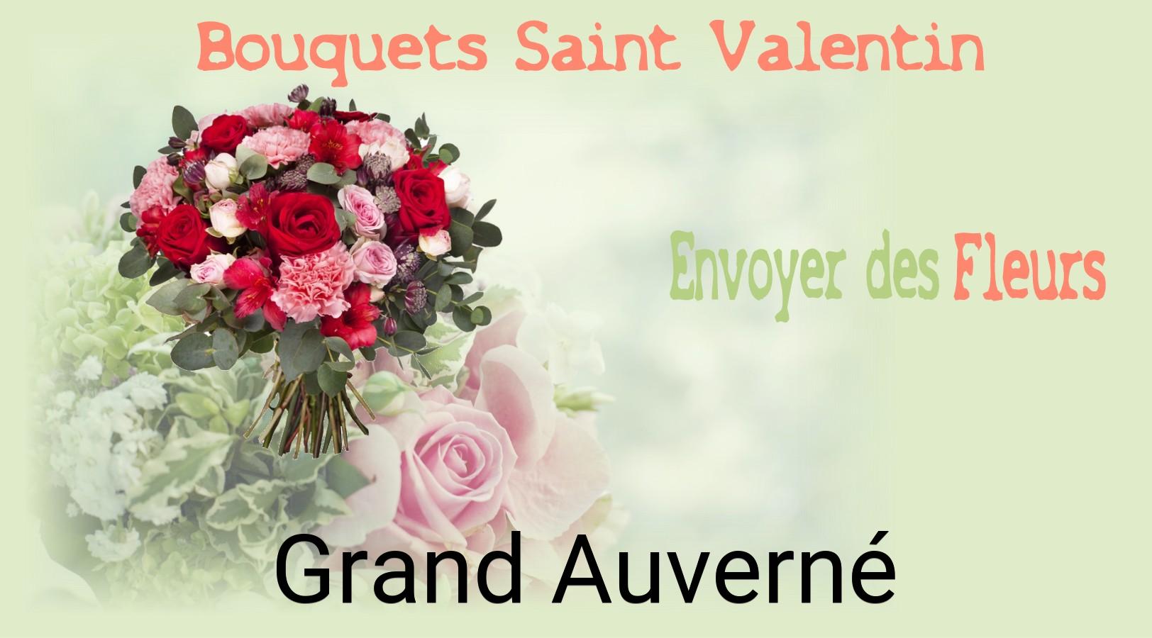 Roses de Saint-Valentin livrées à Grand-Auverné